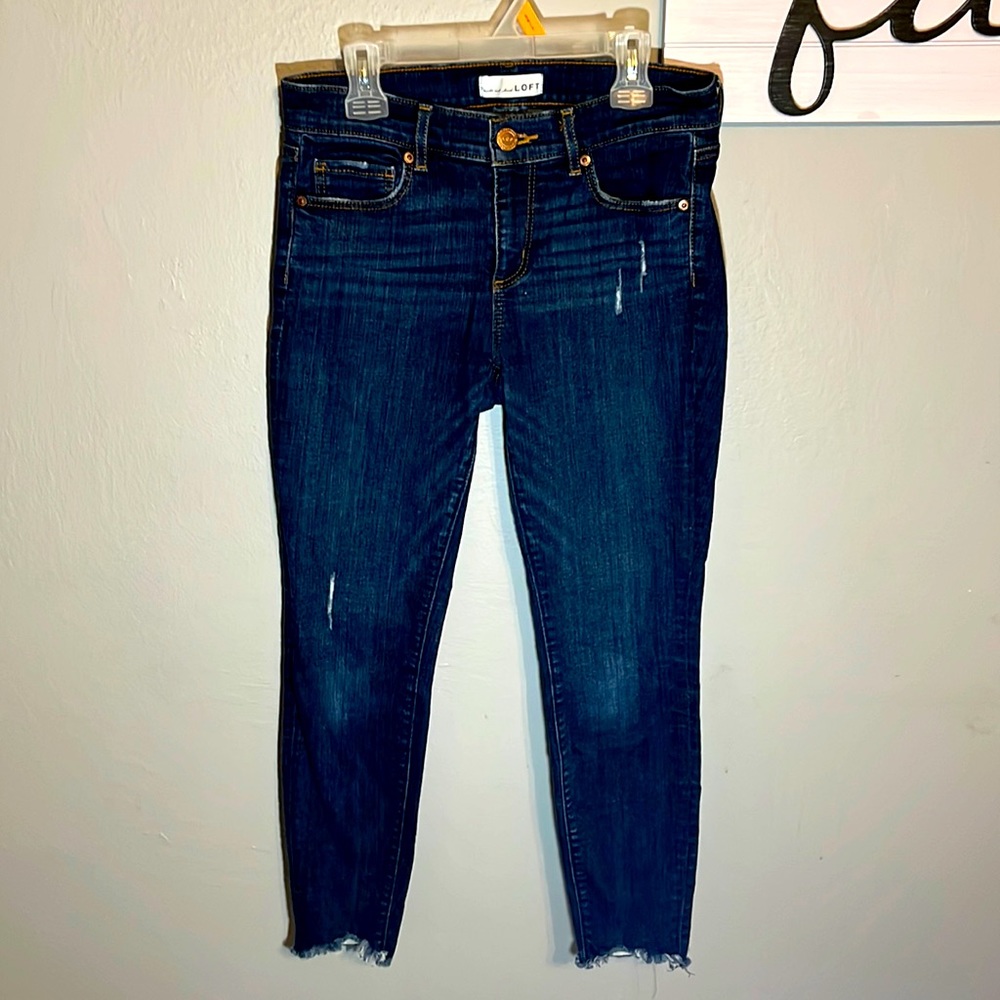Loft modern skinny jeans